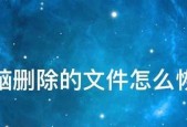 电脑文件误删除怎么恢复（掌握方法轻松恢复你的文件）