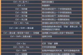 常用快捷键命令大全是什么？如何有效利用这些快捷键提高工作效率？