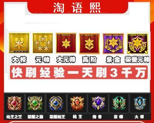 CF最新等级军衔图标大全，让你一目了然（全面解析CF最新等级军衔图标）  第2张