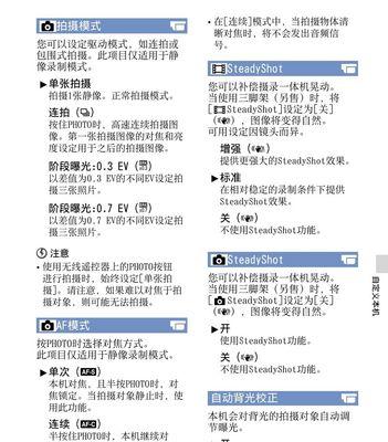 索尼数码相机5100的使用方法视频教程在哪里？说明书内容包括什么？  第3张