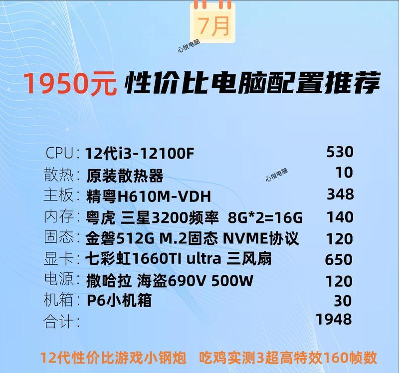 电脑配置组装如何选购？购买时应注意哪些问题？  第1张