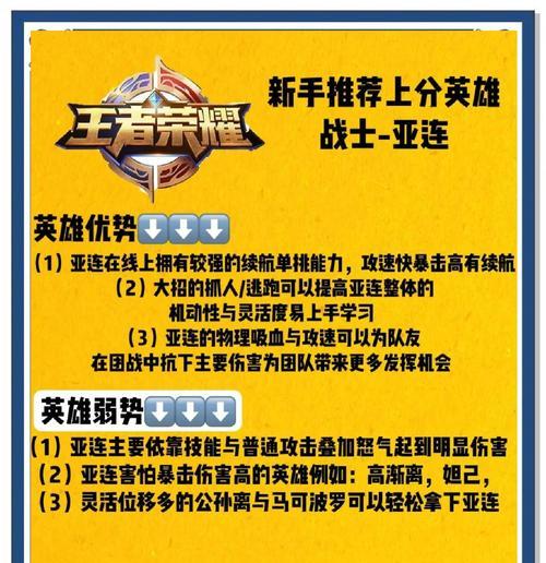 王者荣耀亚连最适合的位置是什么？  第1张