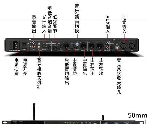 效果器连接低音炮的正确方式是什么？接线步骤详细说明？  第3张