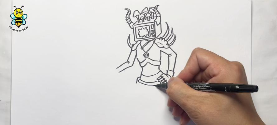 手绘电视机视频怎么画？讲解步骤详细吗？  第2张