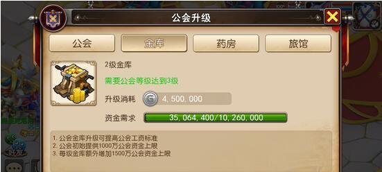 手游地下城金库升级方法？升级后有什么变化？  第3张