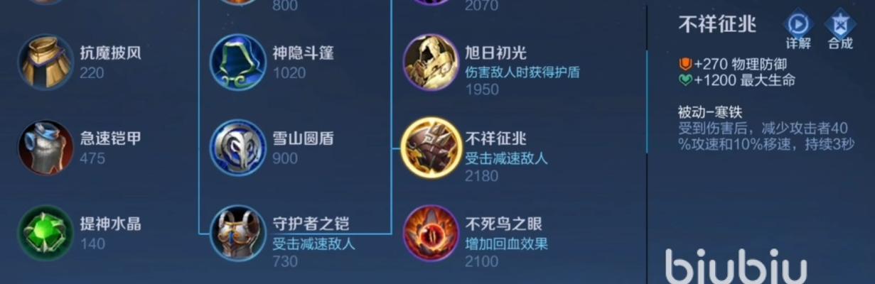 王者荣耀中防御装备的选择建议是什么？  第1张
